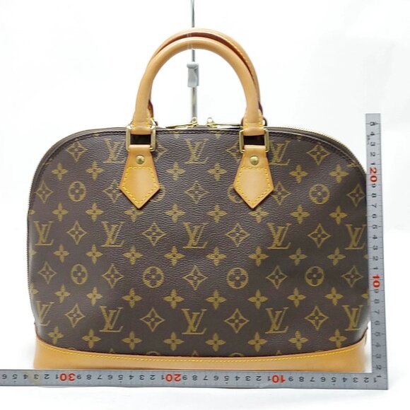Louis Vuitton Alma Brown Monogram Hand Bag mon731-100625 - Picture 2 of 16